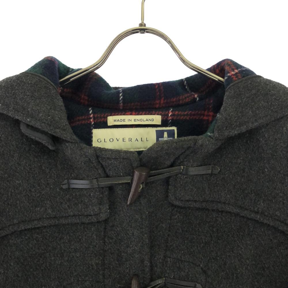 Gloverall 90s Made in England Wool Blend Old Duffel coat 40 Back check Men's Used
