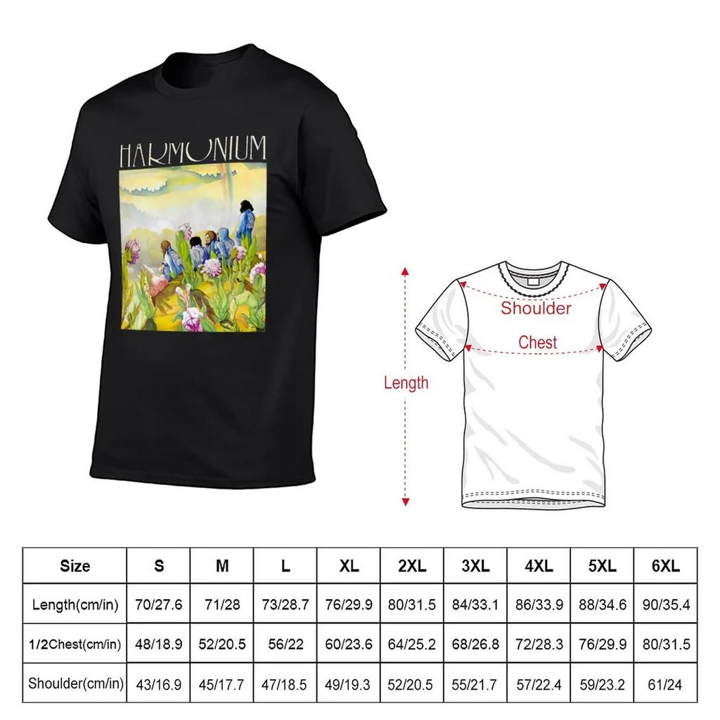 New HARMONIUM BAND T-Shirt animal print shirt for boys cute clothes Tee shirt fruit of the loom mens t shirts