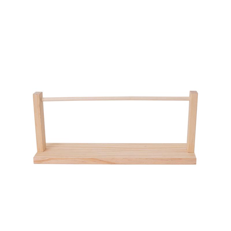 

Стойка для демонстрации и хранения лент из массива дерева для магазинов