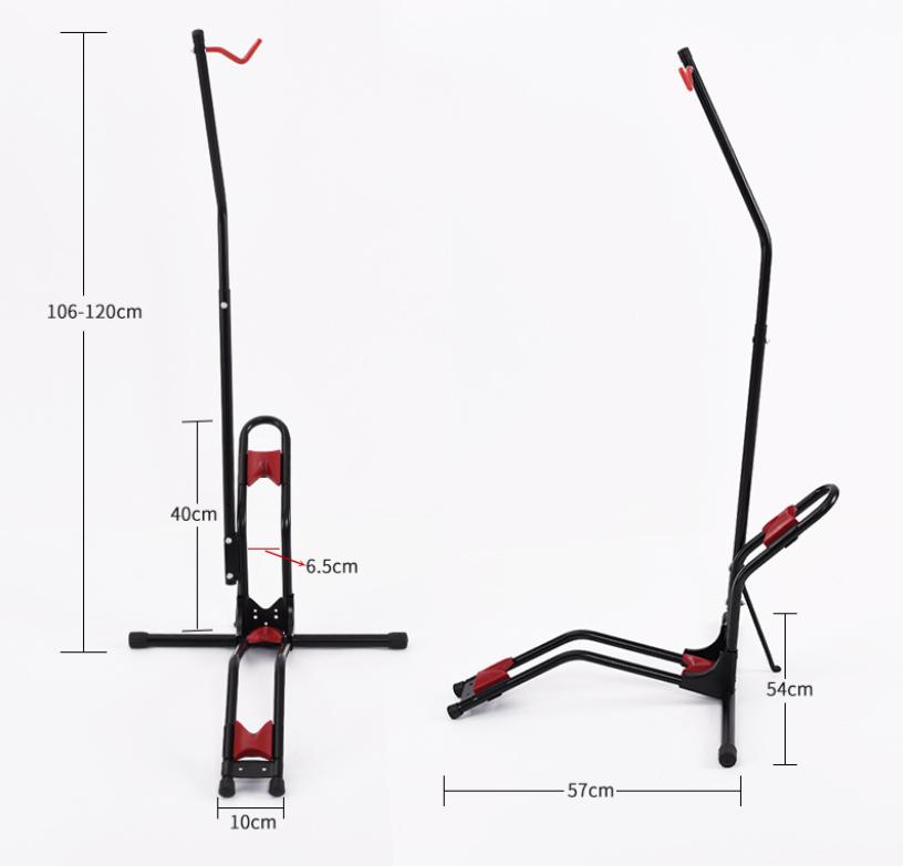Cycle Parking Stand Heavy Duty Display Rack Adjustable for Cyclists