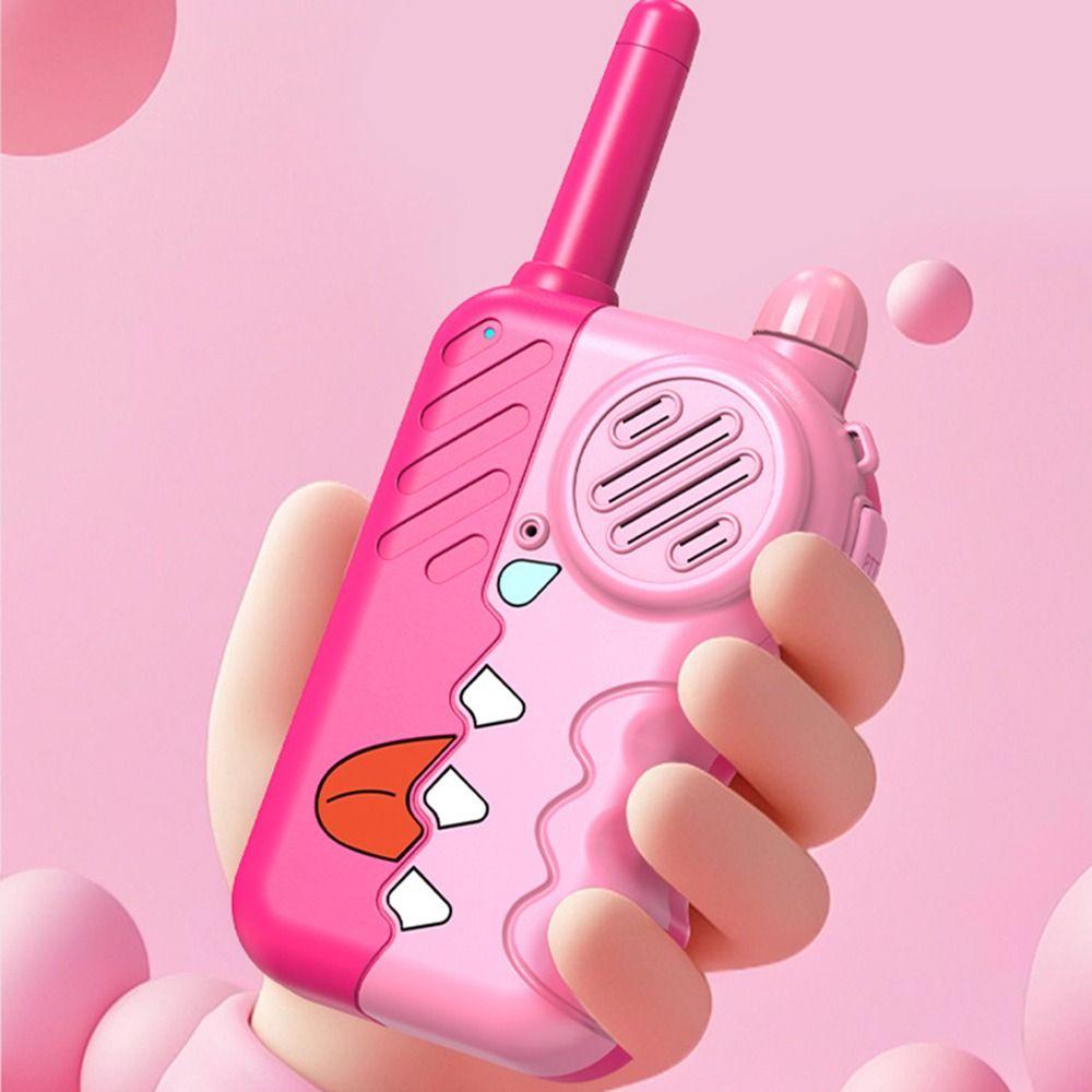Drop-Proof Design 2 Way Communication Device with Flashlight Kids Telephone Toy Outdoor