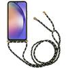 For Samsung Galaxy A56 5G Case Biodegradable Wheat Straw+TPU Phone Cover with Long Lanyard
