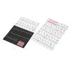 Piano Keyboard Stickers for 88/61/54/49 Key Self Adhesive Removable Piano Keyboard Letters for Begin