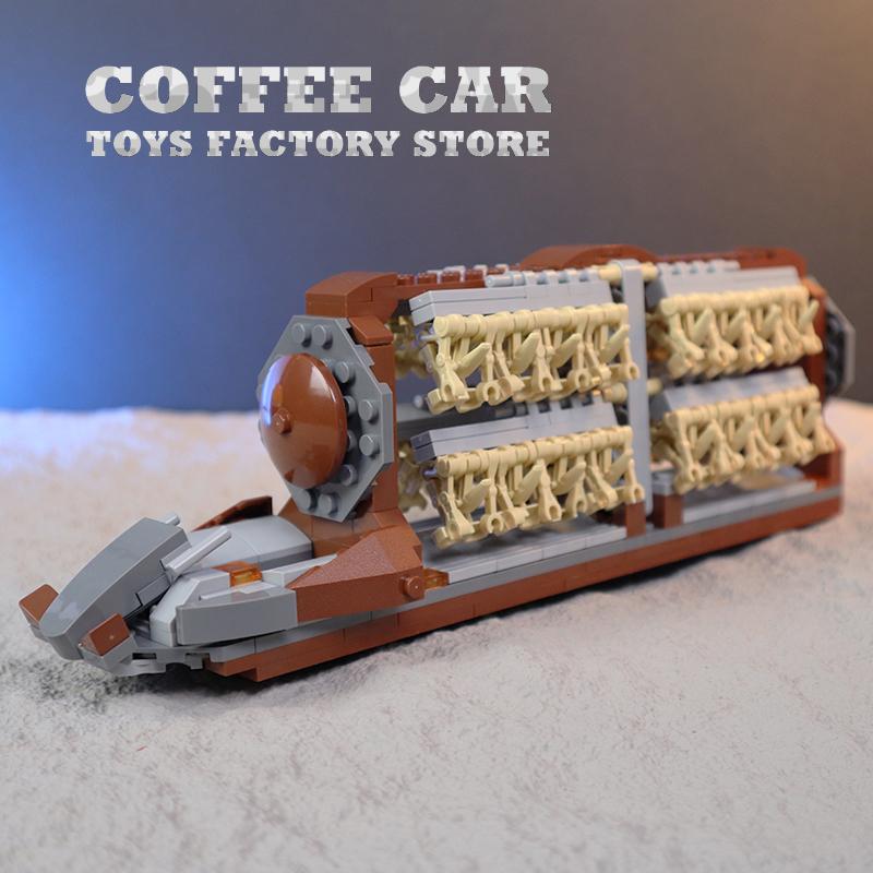 Star Plan Angriffsfahrzeug MOC Bausteine 3D Modell Roboter Kampf Raumschiff Blöcke DIY Puzzle Spielzeug Erwachsene Kinder Geburtstagsgeschenke