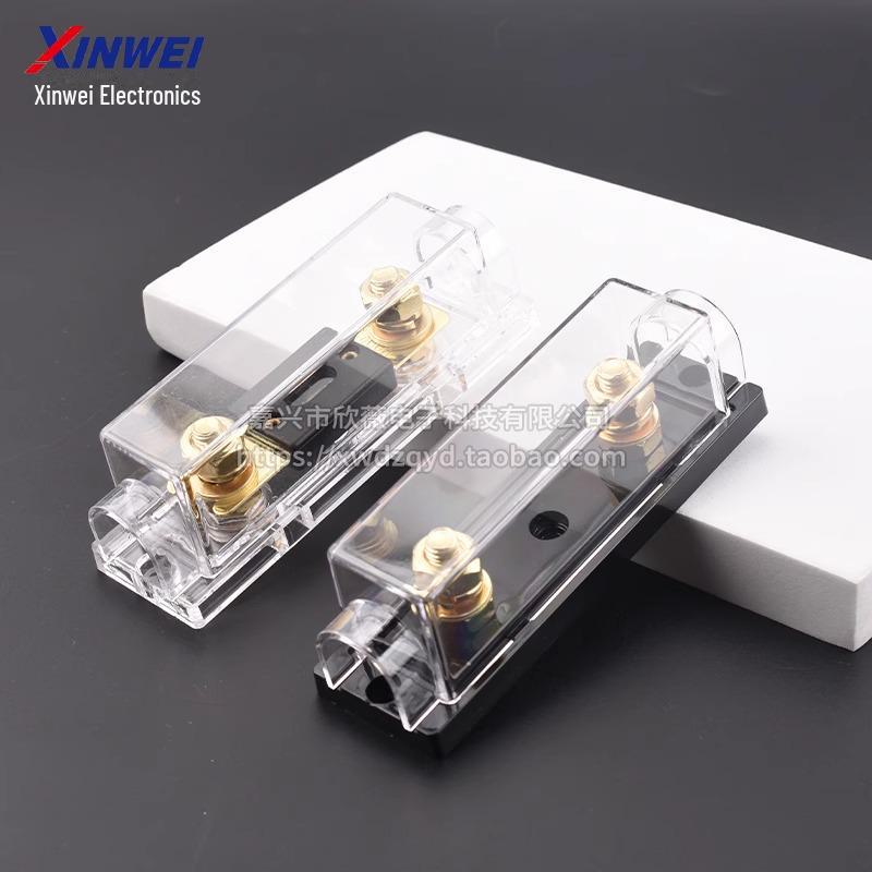 Porte-fusible de batterie de voiture à courant élevé avec connexion à boulon, 20 A-500 A