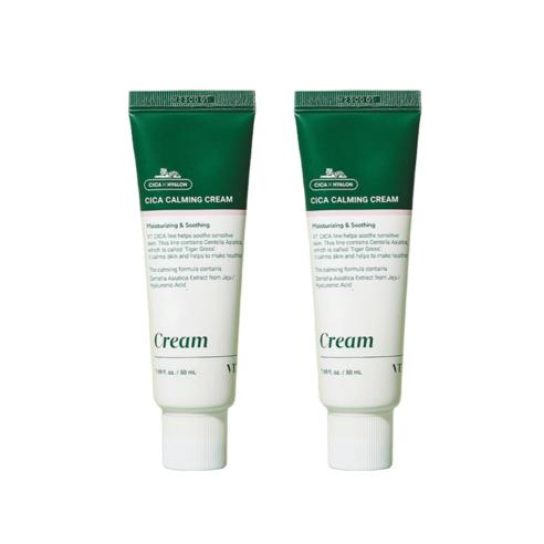VT COSMETICS Cica Calming Cream 50ml X 2