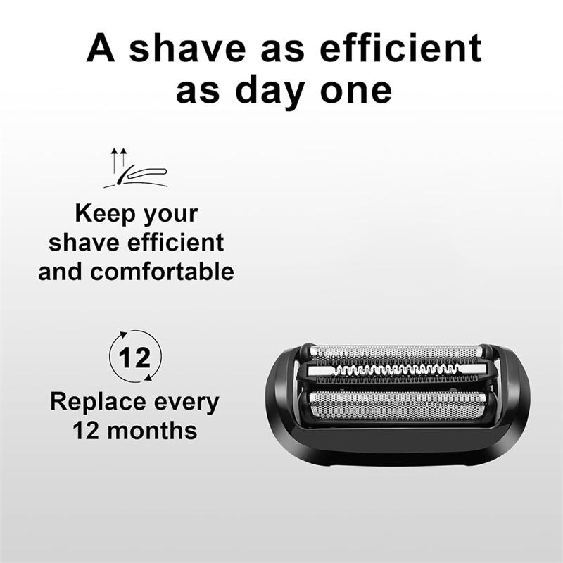 Original Braun Series 3 32B 32S 21B Replacement Shaver Head Cutter Block Foil For 301S 310S 320S 340S 360S 3040S 3050cc Models