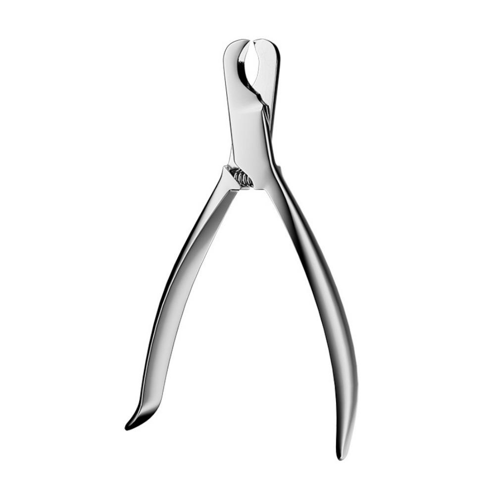 

Wear Resistant Dog Nail Trimmers Stainless Steel Cat Nail Cutters Pet Toe Trimmer for Grooming серебряный