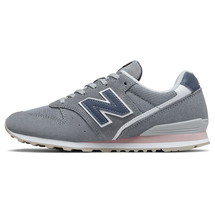

New Balance 996 Серо-Синие Женские Кроссовки Розовые WL996WS