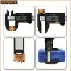 150mm 100mm Elektronische Digitale Messschieber Kohlefaser Zifferblatt Nonius Messschieber Mikrometer Messwerkzeuge Digitale Lineale für Innen- und Außendurchmesser