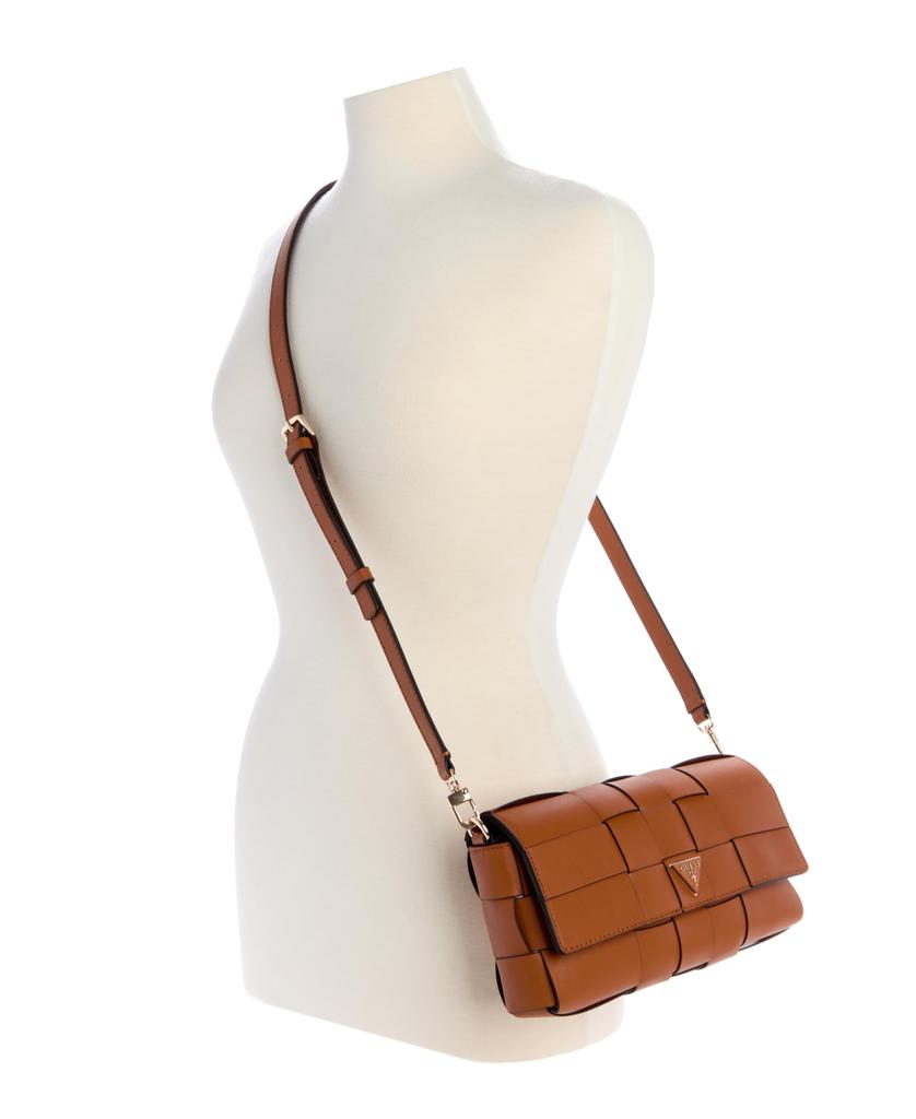 Guess Maylee Klappen-Schulter-Autotasche, Damen,