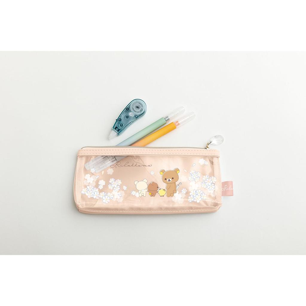 Rilakkuma Then Sunny Pen Pouch PT18001 San-X "Rainy Day, Day" H80×W200×D35mm