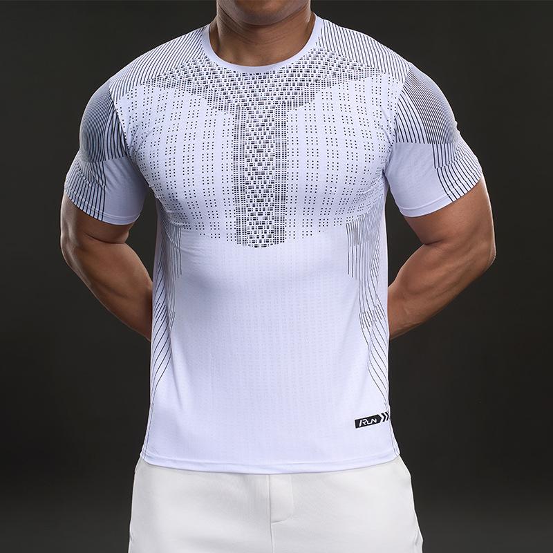 Summer Quick Drying Clothes 3D Printed Men's T-shirt Oversized Loose Round Neck Short Sleeved Shirt