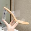 Women's Chunky Heel Summer Slippers: Transparent One-Strap, Crystal High Heel, Half-Slippers for Outdoor Wear