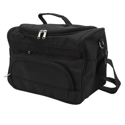 Multifunkční úložná taška, velkokapacitní kosmetická taška se zapínáním na zip a ramenním popruhem