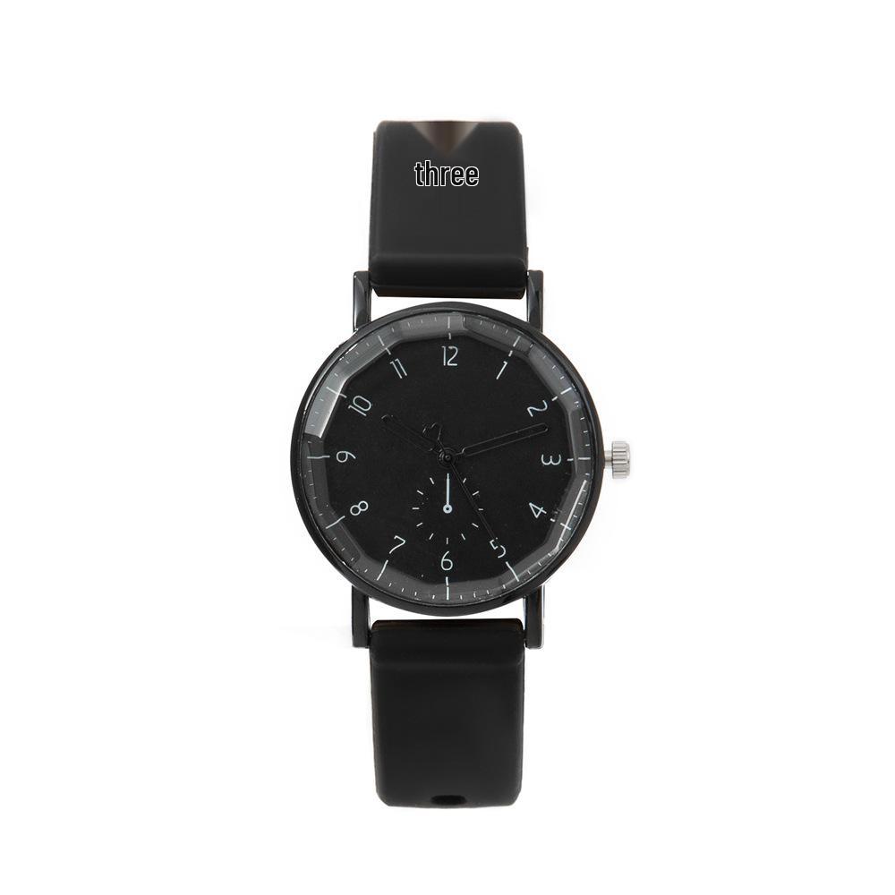 Trendy Women's Quartz Wristwatch with Silicone Strap - Stylish, Versatile, and Casual for Students