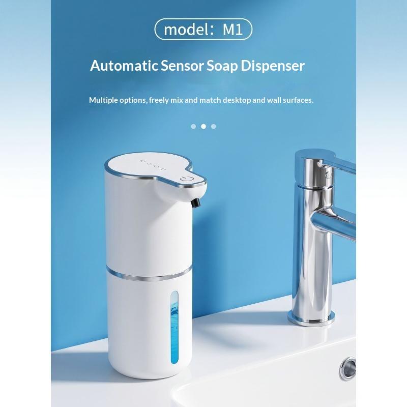 Infrared Sensor Automatic Soap Dispenser 1Pcs Touchless Wall Mounted Hands Free Smart for Household Kitchen Bathroom Toilet