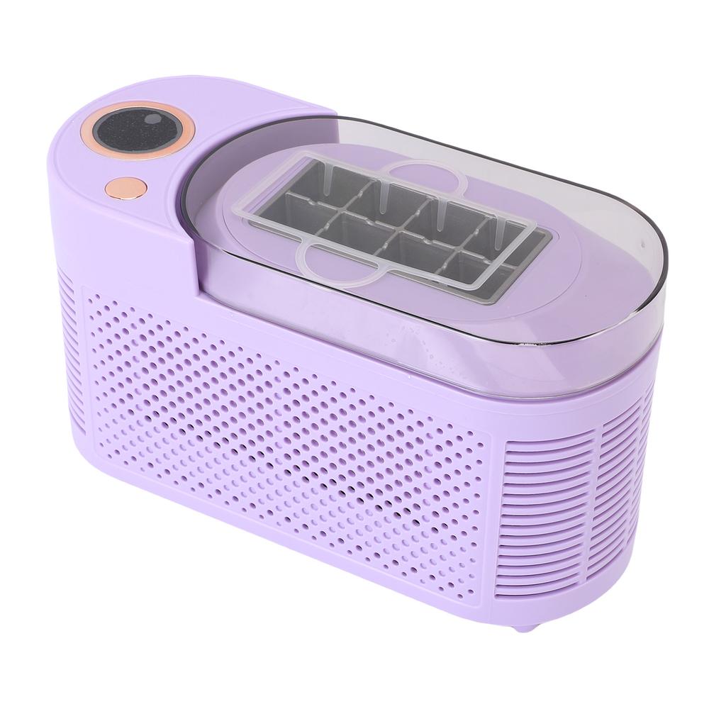 Stolní výrobník ledu Vysoká účinnost Vestavěný Kostka Kompaktní stroj na výrobu ledu pro domácnost Kolej Kancelář US zástrčka