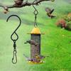 8PCS Stainless Steel S-type Wind Chime Hook Can Be Rotated Hook Clip Suitable for Wind Chime, Billboard, Hanging Bird Cage