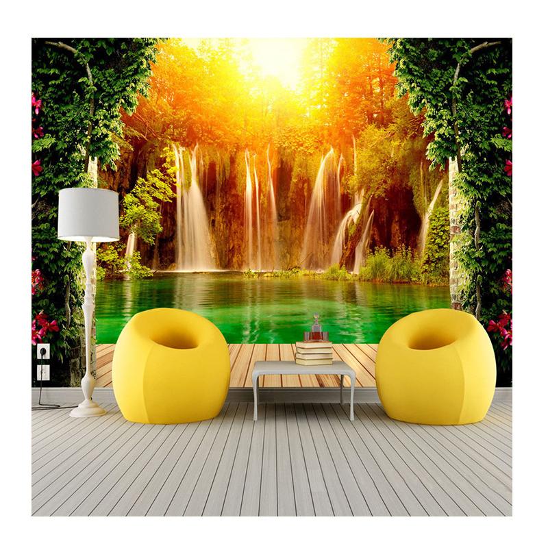 

Большие Обои Водопад Природный Пейзаж Фон Фреска Гостиная Спальня Настенная Бумага 200 cm(W) x 140 cm(H)