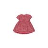 Baby Baby-Plisseekleid mit Leopardenmuster und Schleife