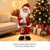 Musical Electric Santa Claus Figurine Christmas Window Decor