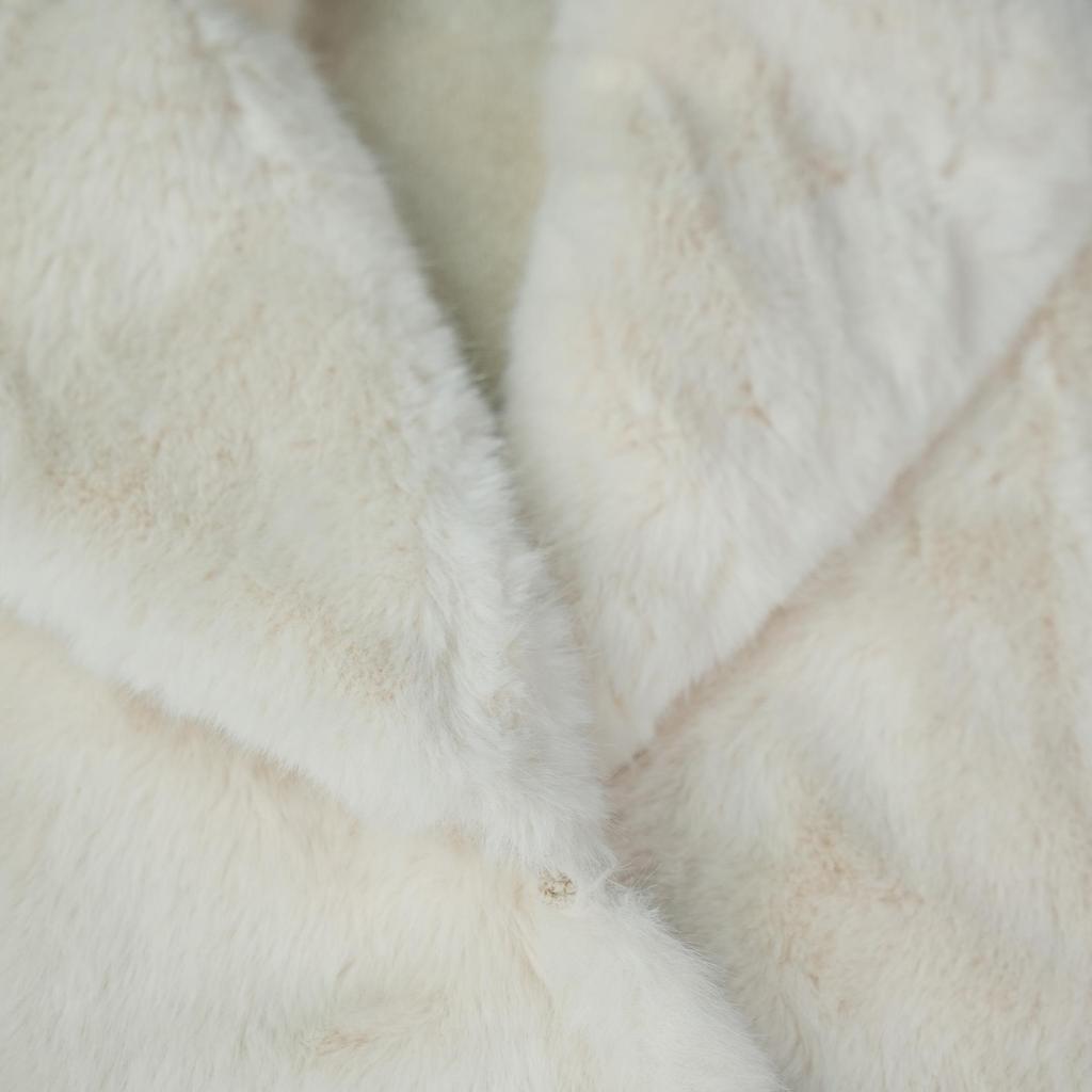 Women's Long Winter Eco-Friendly Mink Velvet Faux Fur Coat