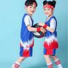 Longchan Kids Summer Basketball Training Suit Set