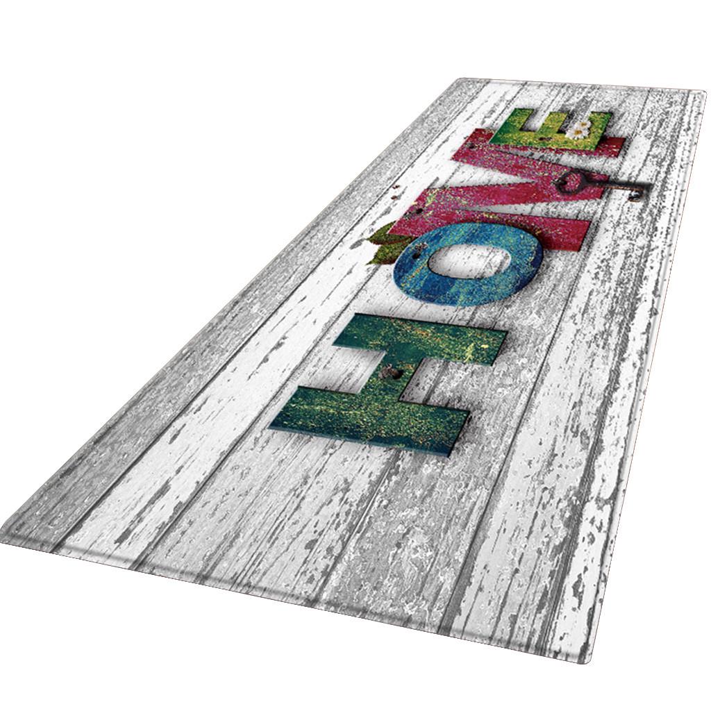 60X180 CM Carpet Hallway Doormat - Carpet Absorb Water Kitchen Mat