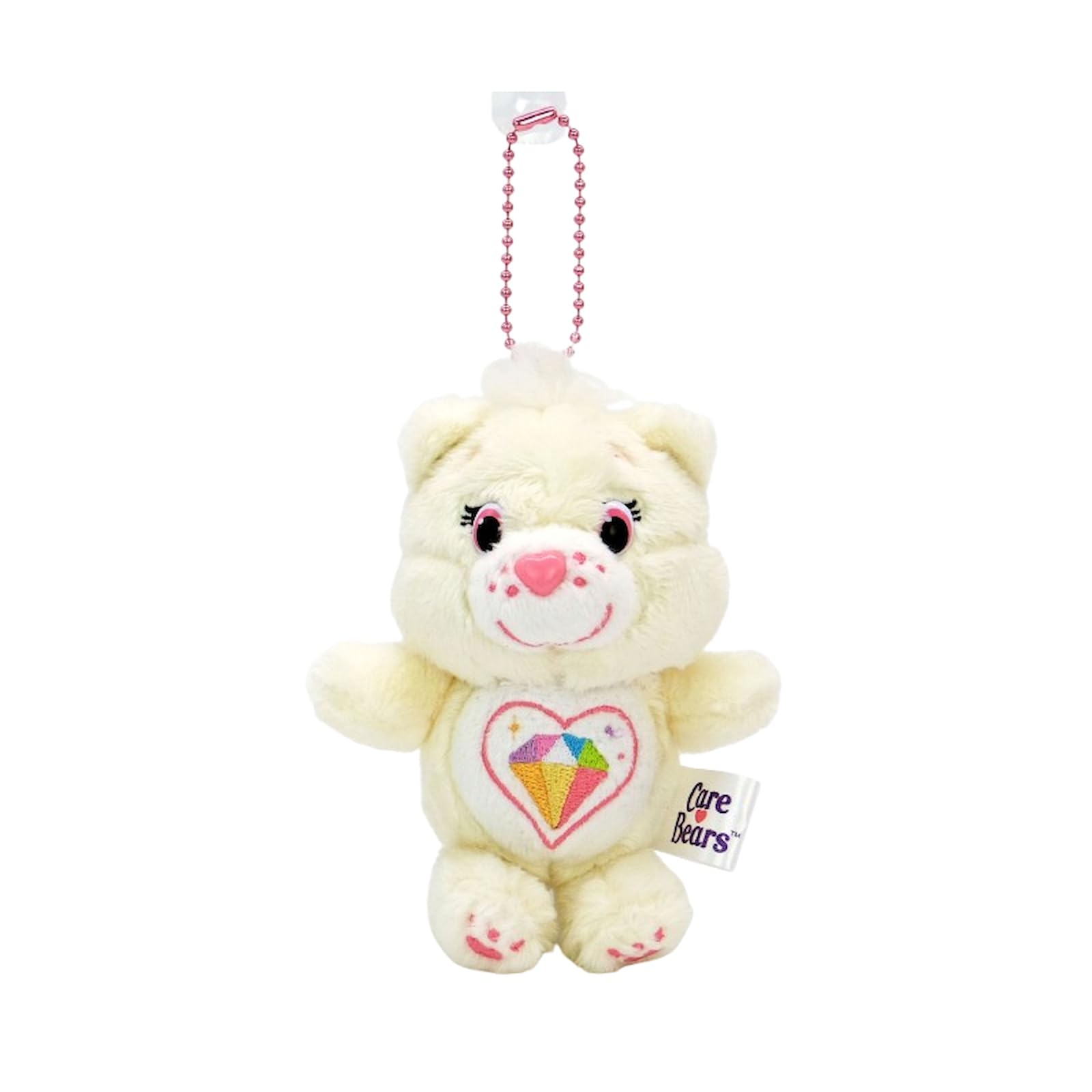 

Nakajima Corporation Care Bears Soft Mascot Sparkle Heart Bear H14 x W10 x D7cm 213037-25