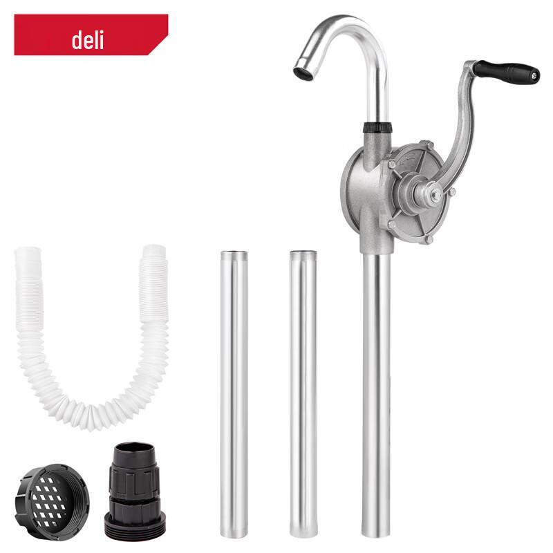 Deli Aluminum Hand Crank Oil Pump