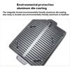 Non-Stick Party Picnic Terrace Beach Charcoal Grill Plate Butane Gas Stove Cooker Barbecue Tray Black Korean Portable BBQ Grill Pan