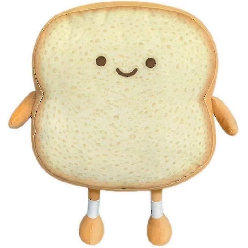 Toast Bread Pillow Funny Food Plush Toy Pillows Small Cute Stuffed Plush Toast Sofa Pillow (toast Bread,golden)