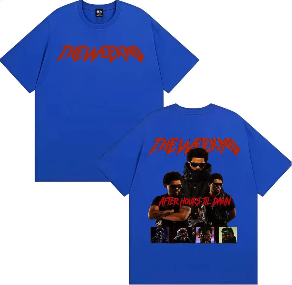 2026 Summer Hot Sale The Weeknd After Hours Til Dawn Album Cover T-shirt Men Women Fashion Hip Hop Harajuku T Shirts