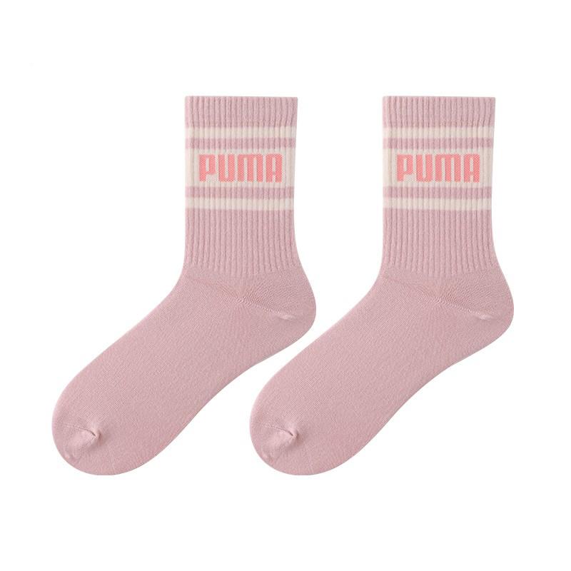 Puma Knee High Socks Unisex Pink Purple 701206515-031