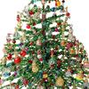Christmas Tree DIY Craft Kit with LED Lights Handmade Xmas Holiday Decoration Set