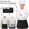 Polyester Half Apron Waterproof Server Apron Sleeveless Apron Waist Apron  Restaurant