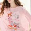 Chuyu Women's Bohemian Print Long-Sleeve T-Shirt