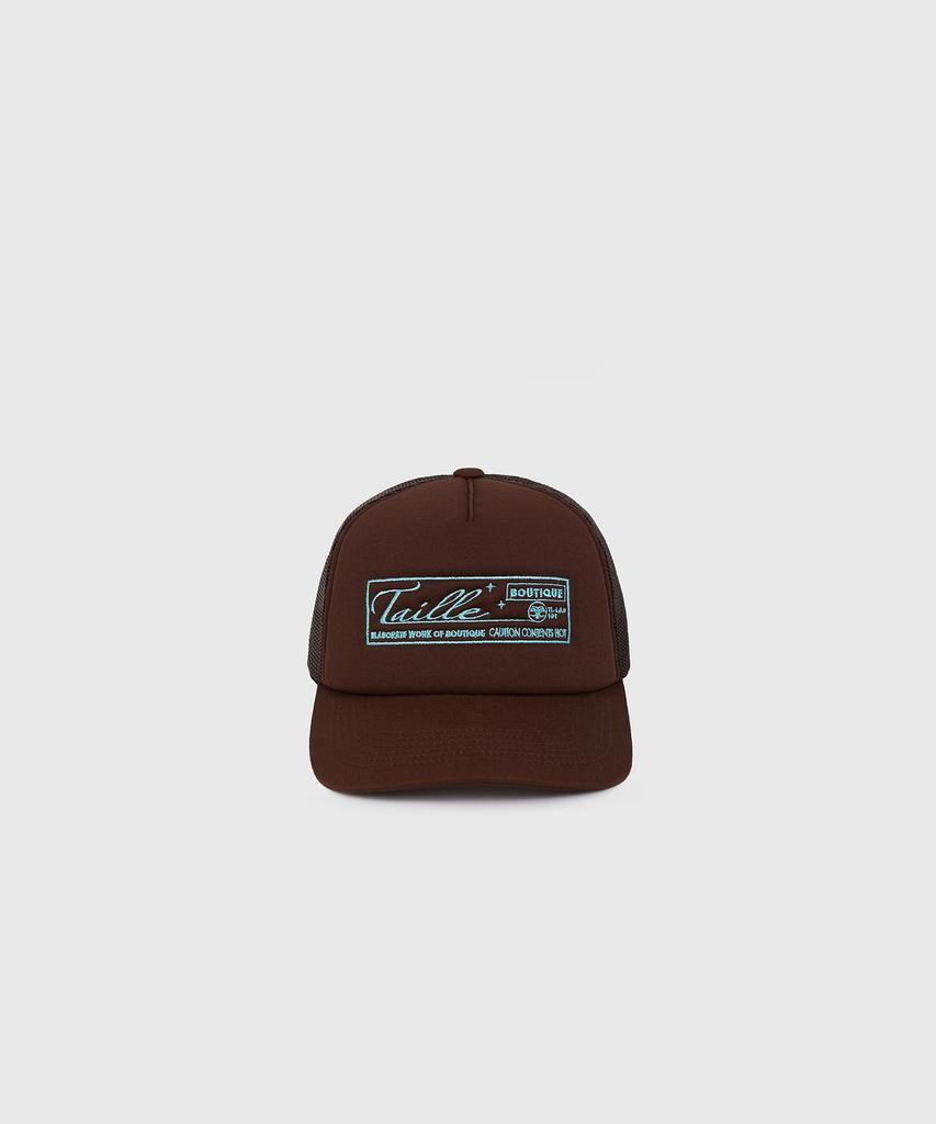 Tire Taille Boutique Trucker Cap Brown