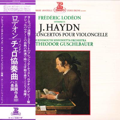 Disque Vinyle FREDERIC LODEON/THEODOR GUSCHLBAUER - J.haydn/Concertos Pour Violoncelle ERA2148 RVC 1975 Japon Obi Classique Occasion