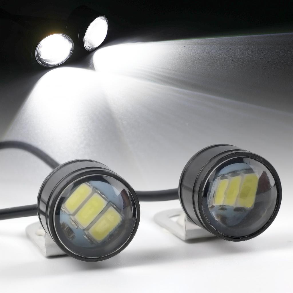 LED Auxiliary Motorcycle Headlight Fog light Accessories Motorcycle Mini Driving Light Spotlight Auto 12V Daytime Waterproof DRL