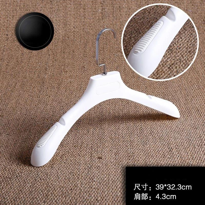 

Quality Clothes Selling Shop Hangers Wide Shoulder Non Slip Lady Dress Coat Rack Pants Clip Bedroom Cloakroom Wardrobe Storage 10 Pieces