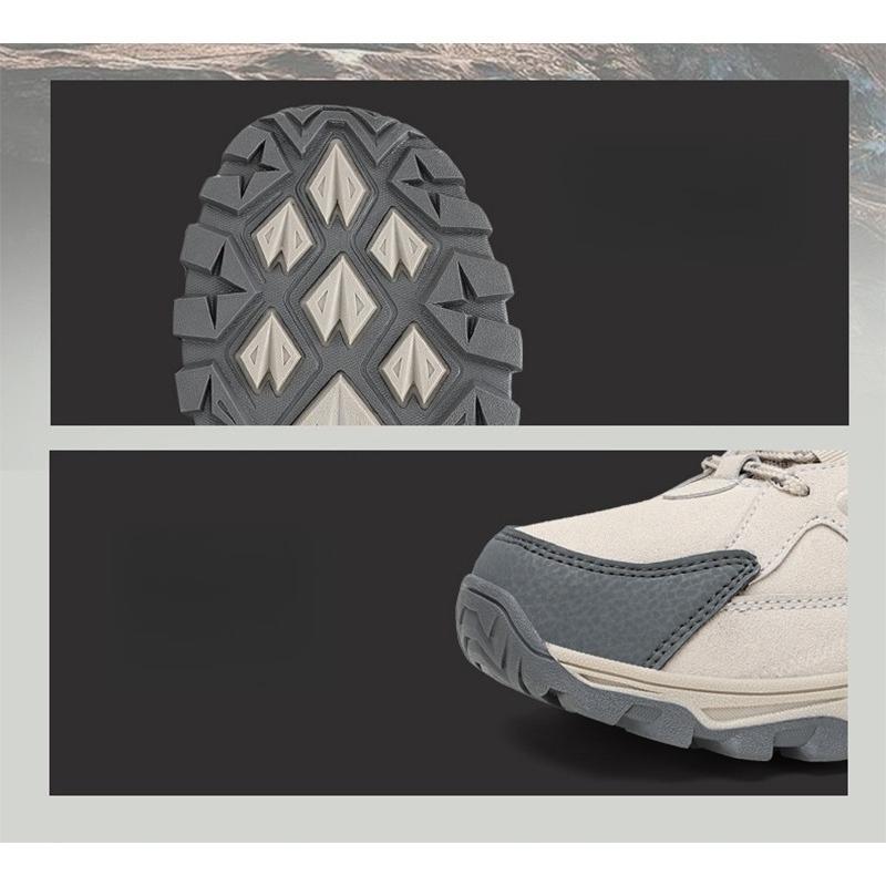 PLUS SIZE Men Women Adventure Sneakers Durable Grip Non-Slip Shoes Lace-Up Comfort Ideal for Outdoor Hiking Boots Men Footwear37-49