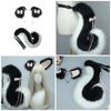 Animal Cosplays Costume Fauxs Furs Dog Cats Foxes Wolf Furry Tail Dog Ear Headbands Halloween Party Costume Accessories