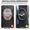 4PCS Upgraded Car Door Latch Guard Cover,Silicone Car Door Lock Cover For Car Door Protector And Noise Reduction,Universal Automotive Exterior
