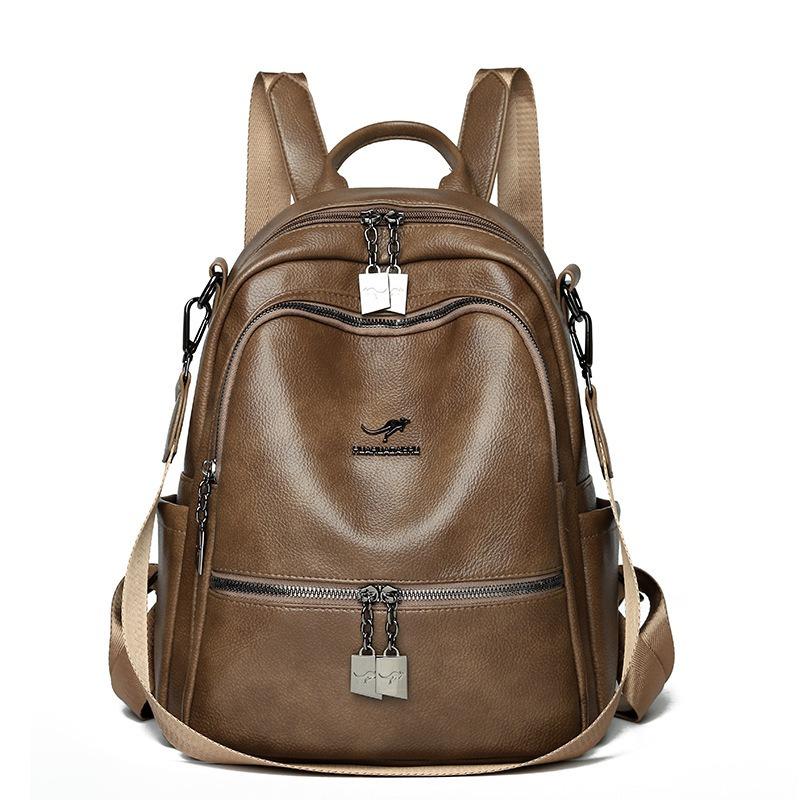 Backpack Women's New Atmospheric Fashion Versatile Large Capacity Student School Bag Premium Outdoor Travel Backpack