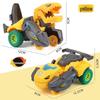 Children's Dinosaur Inertia Car with Claw Machine for Boys