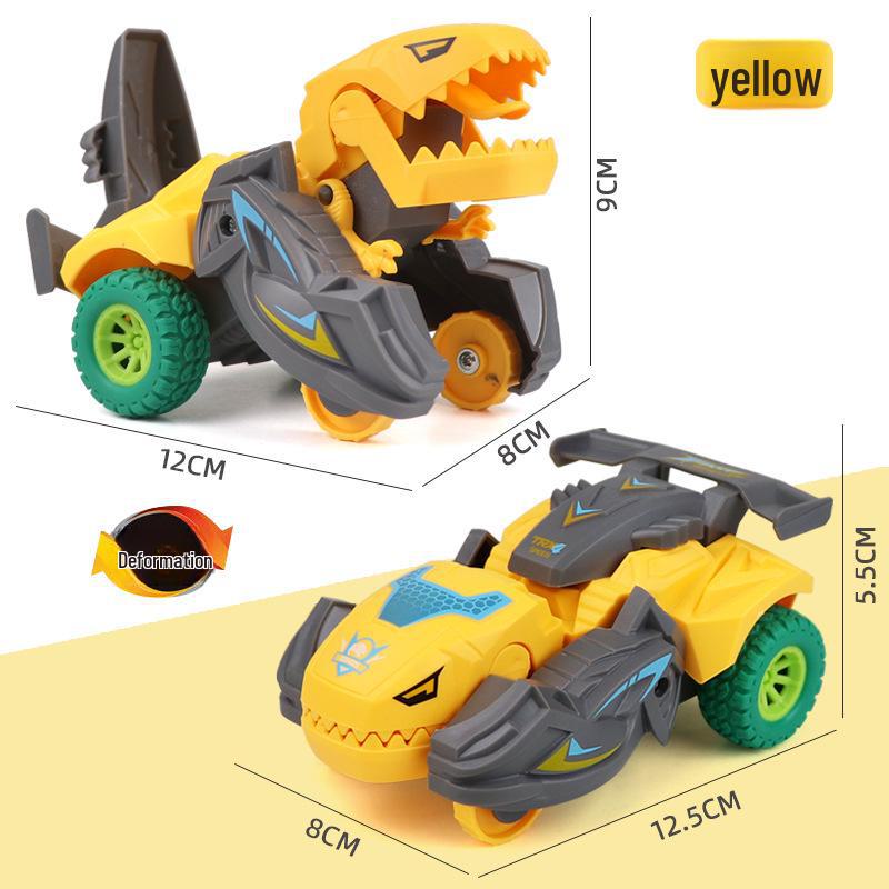 Children's Dinosaur Inertia Car with Claw Machine for Boys