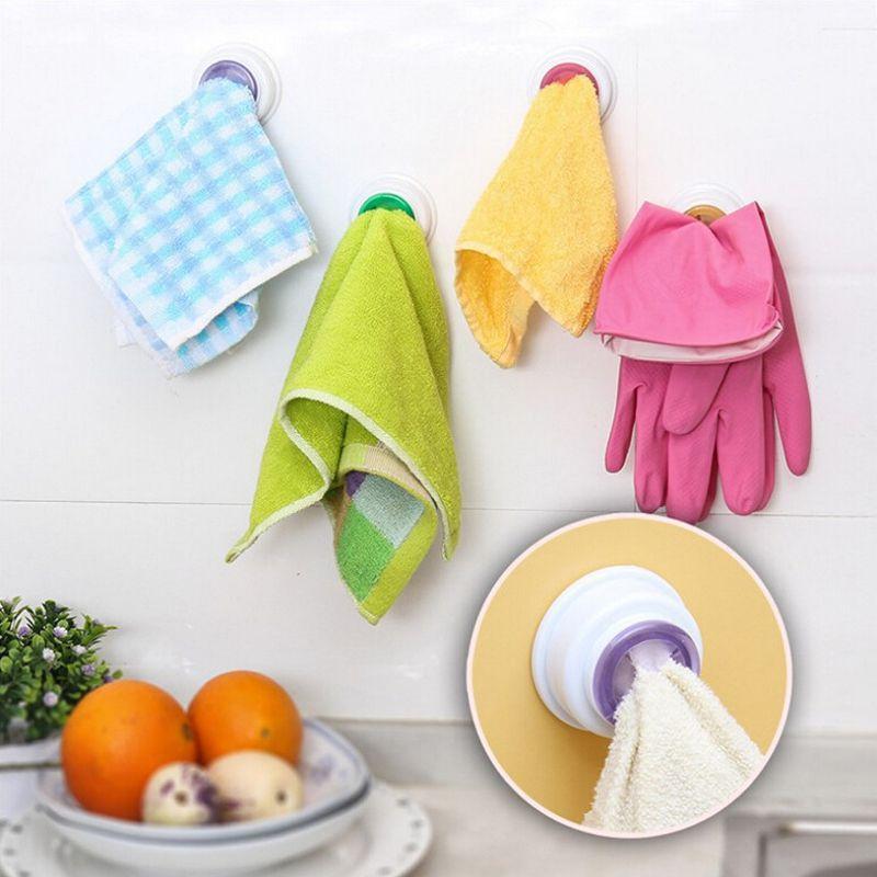 Versatile And Stylish Bathroom Towel Wash Cloth Clip Holder Storage Hook For Every Home