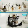 1PC Sewer Storage Box, Pull-out Cabinet Storage Box, 2-layer Sliding Sink Rack, Cabinet Storage Rack